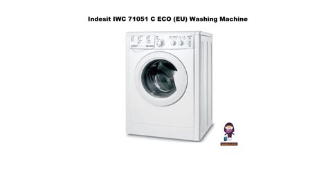 indesit iwc 71051 pulizia|Manual Indesit IWC 71051 C ECO EU Washing Machine.